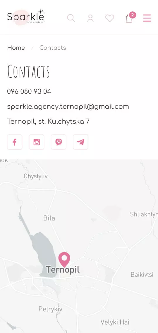 Мобільна версія - мобільний інтерфейс 14
