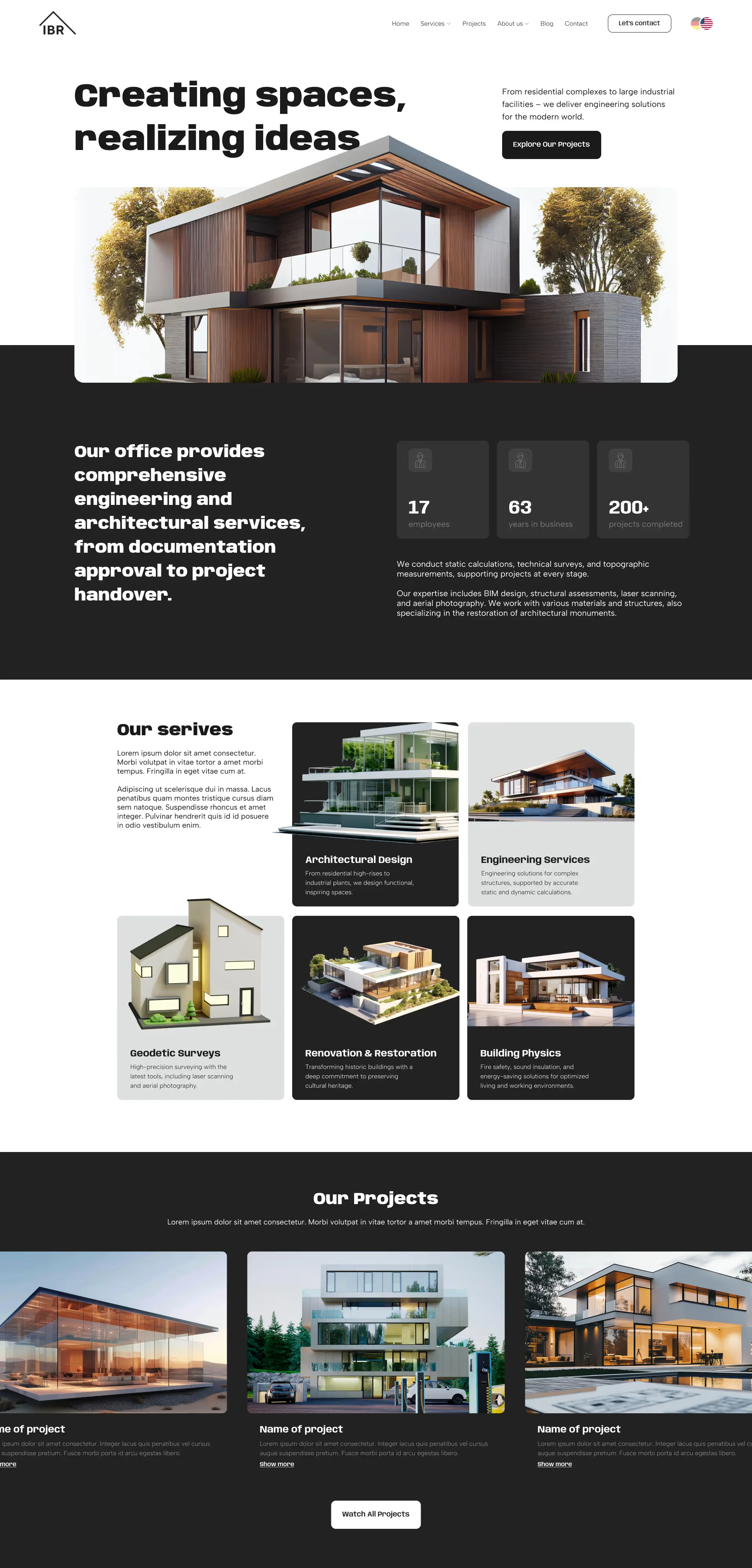 Варіанти дизайну - скріншот проєкту 3