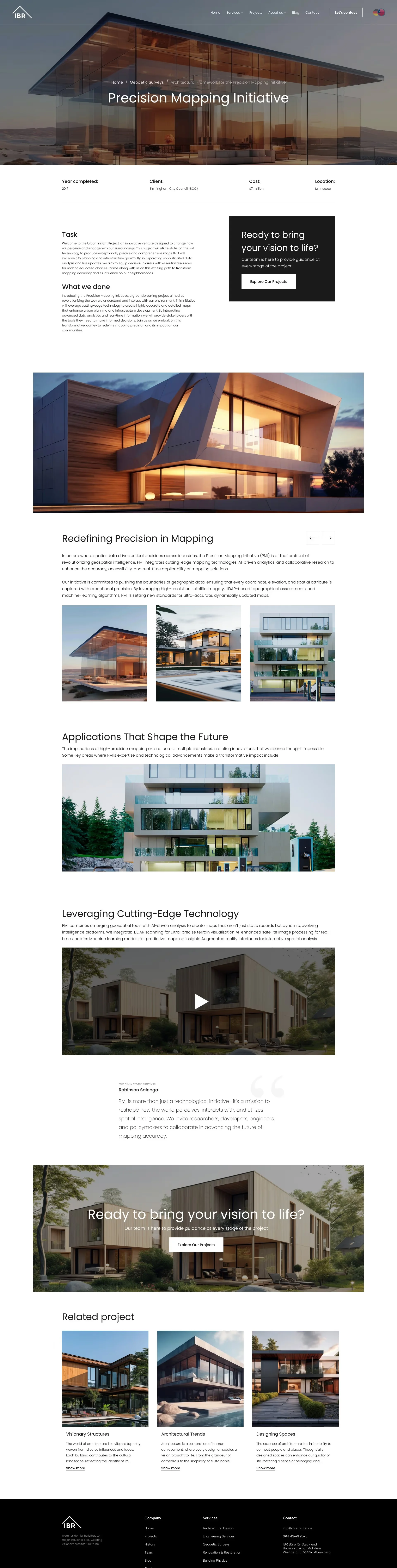 Шаблон для проєктів - скріншот проєкту 1