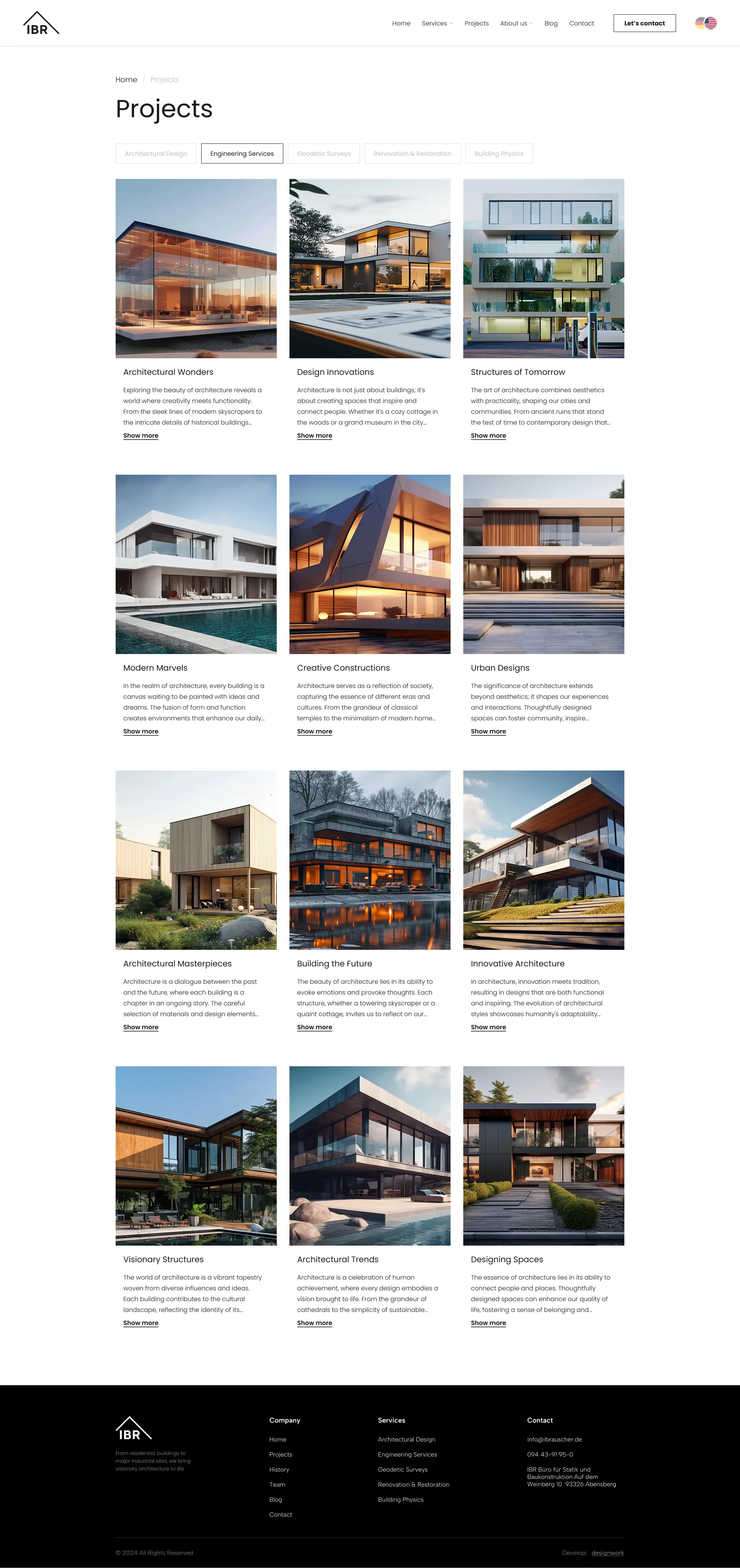 Інші сторінки - скріншот проєкту 2